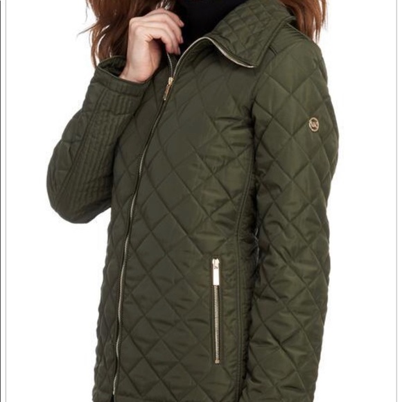 New Authentic Michael Kors Quilted Jacket - Picture 3 of 8